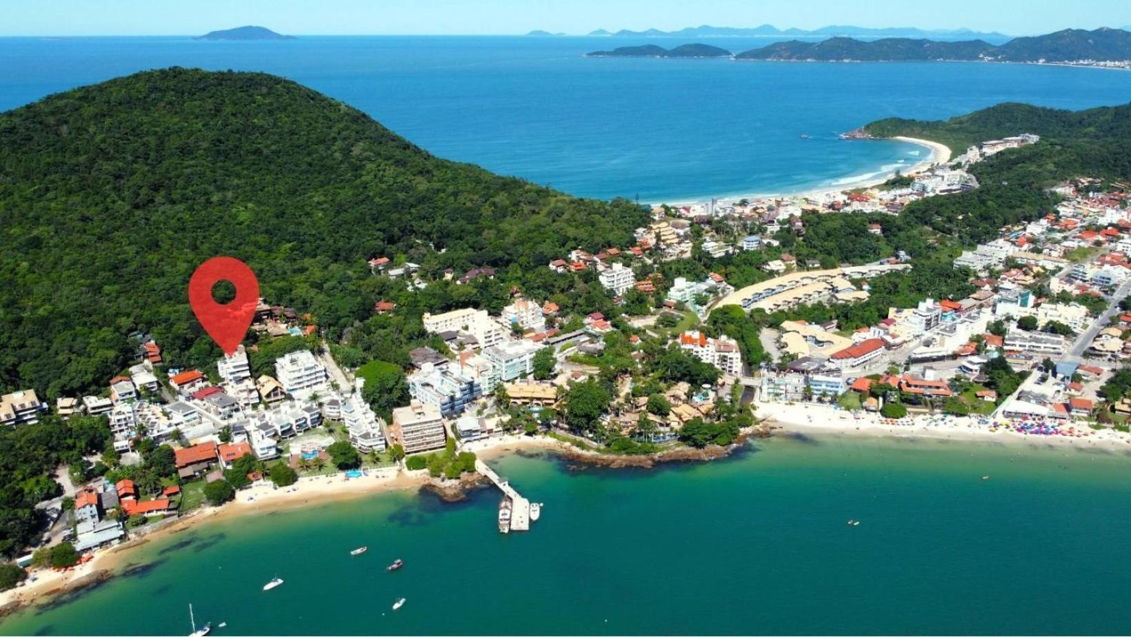 1079 - Apartamento Com Vista Para O Mar Em Bombinhas Kültér fotó